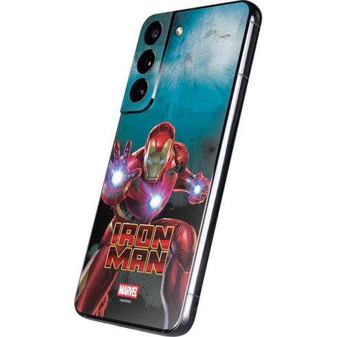 Marvel Iron Man Repulsor Blast Galaxy S22 Skin
